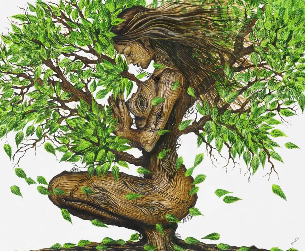 Flowing with the wind