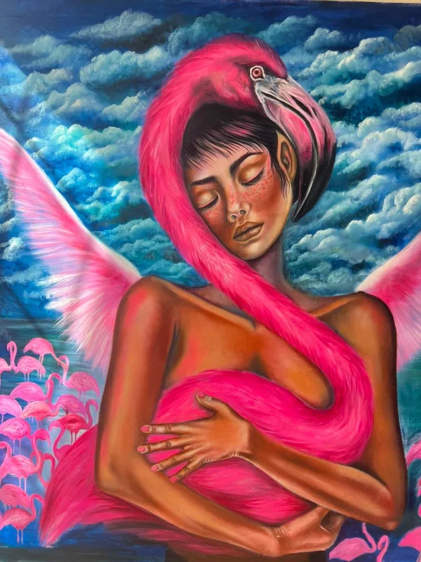 Flamingo Goddess
