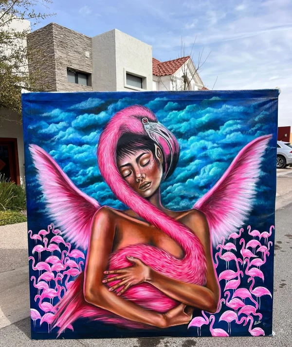 Flamingo Goddess